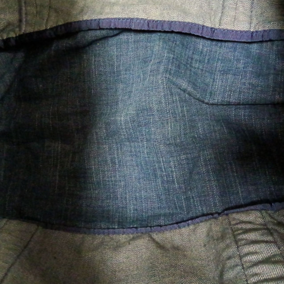 Michael Kors Denim Extra Large Tote Bag in Indigo - Picture 3 of 6